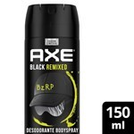 Desodorante Para Hombre Axe Black Bzrp en Aerosol 150 ml #1