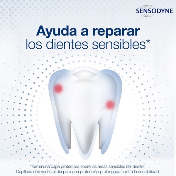 Sensodyne Crema Dental Repara Y Protege Blanqueador Para Dientes Sensibles 100 g alt