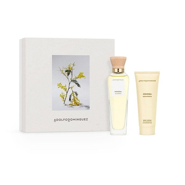 Adolfo Dominguez Set Agua Fresca Mimosa Coriandro Edt Tamaño U #1