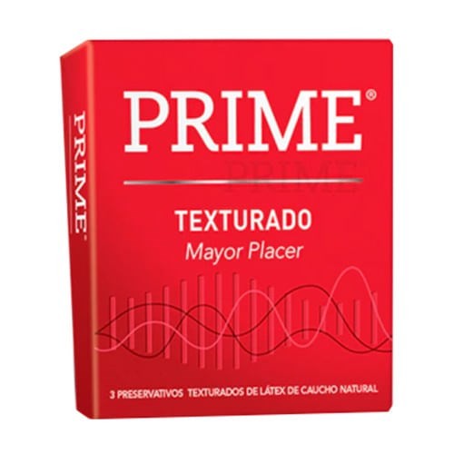 Preservativo Prime Texturado 3Un