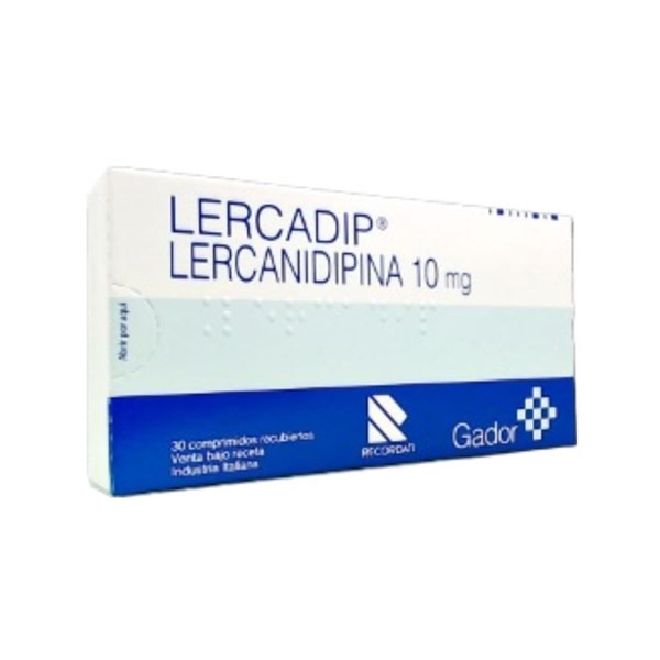 Gador Lercadip Lercanidipina 10 Mg x 30 Comp Recubiertos #1