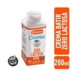 Crema De Leche La Serenísima Zero Lactoza Tetra 200 G. #1