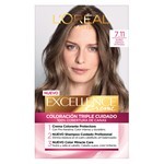 Excellence Kit Coloracion 7.11 Rubio Ceniza Profundo #18