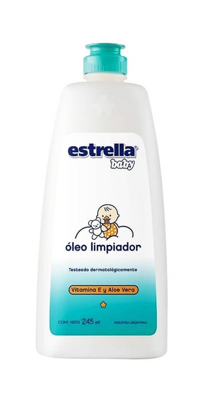 Estrella Baby Oleo Calcareo Vitamina E Y Aloe Vera 245 ml