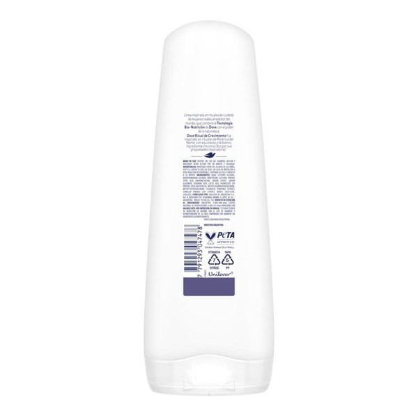 Acondicionadro Dove Nutritive Secrets Ritual de Crecimiento x 400 ml alt