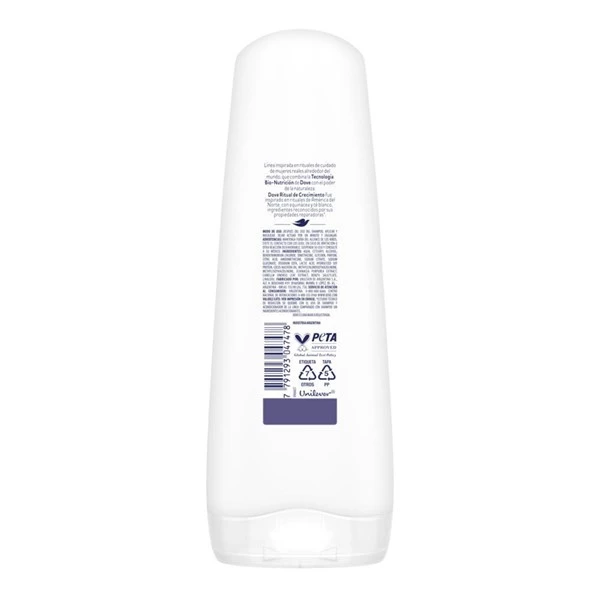 Acondicionadro Dove Nutritive Secrets Ritual de Crecimiento x 400 ml alt