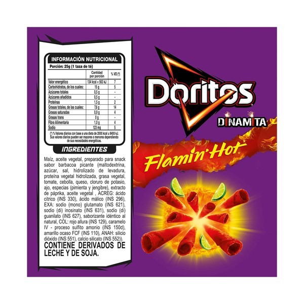 Nachos Dinamita Doritos 700 G. alt