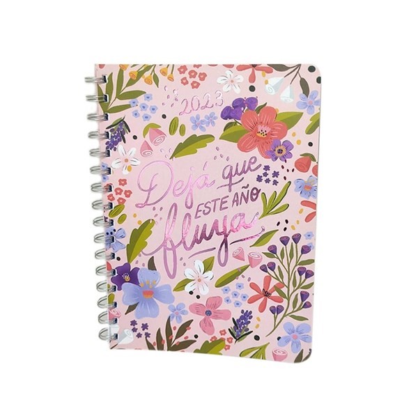 Agenda Apalapapa Planer Anillada 2023 lila Y Rosa