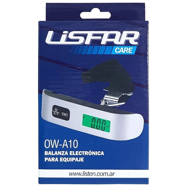 Lisfar Balanza Digital Portatil para equipaje 50 kg