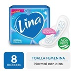 Lina Normal Toalla Femenina Con Alas 8 Unidades | Unico #2