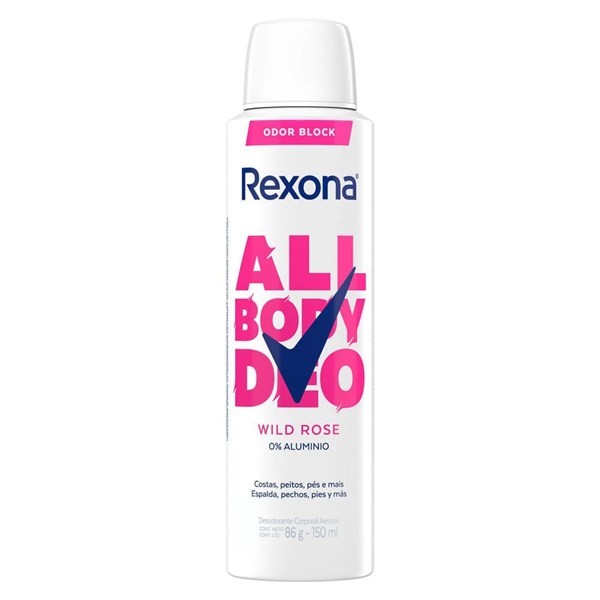 Desodorante Rexona All Body Deo Wild Rose x 150 ml