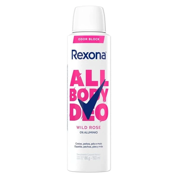 Desodorante Rexona All Body Deo Wild Rose x 150 ml