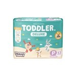 Toddler Pañales Deluxe P (12 Unidades) #1