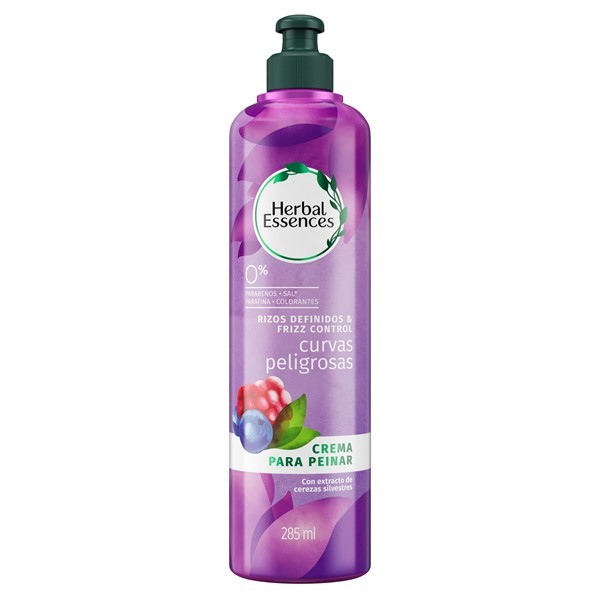 Herbal Essences Crema Para Peinar Curvas Peligrosas 285 ml #1