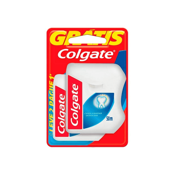 Hilo Dental Colgate Nylon 50 mts 2x1
