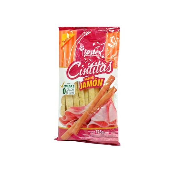Cintitas Tostex Jamon X125gr #1