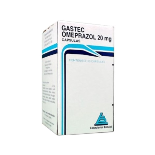 Laboratorio Bernabó Gastec Omeprazol 20 Mg x 30 Cáps #1