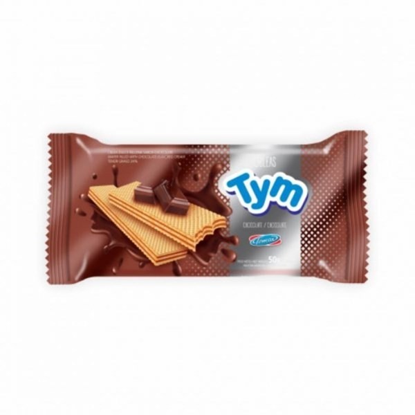 Obleas Tym Chocolate  50 gr