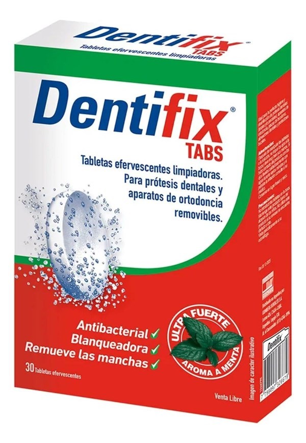 Dentifix Tabletas Efervecentes de Limpieza x 30U #1