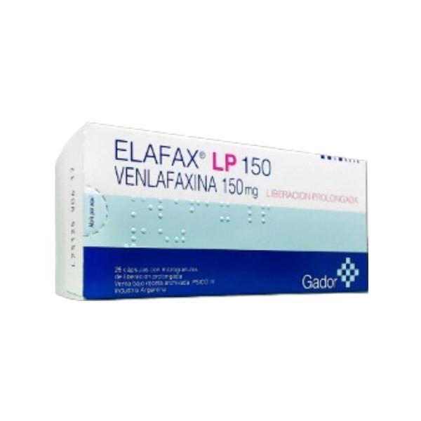 Gador Elafax Lp 150 Mg Venlafaxina x 28 Cáps #1