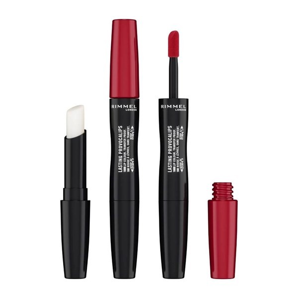Labial Líquido Rimmel London Lasting Provocalips 740 caught Red Lipped