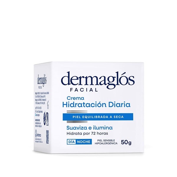 Dermaglós Crema Facial Hidratante Dia y Noche 50 g alt