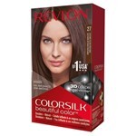 Colorsilk Kit Coloracion 27 Castaño Calido Profundo #1