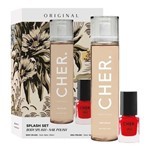 Cher Set Body Splash Original 100 ml + Esmalte Rojo #1