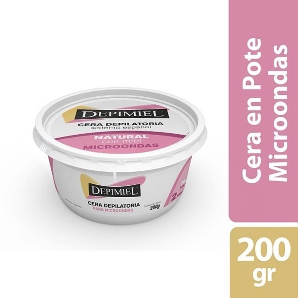 Depimiel Cera Natural en Pote Para Microondas 200 gr #1
