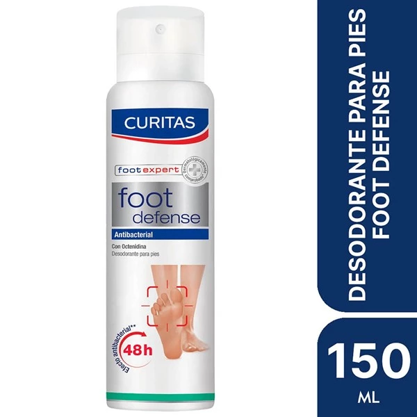 Curitas Desodorante foot defense 150 ml