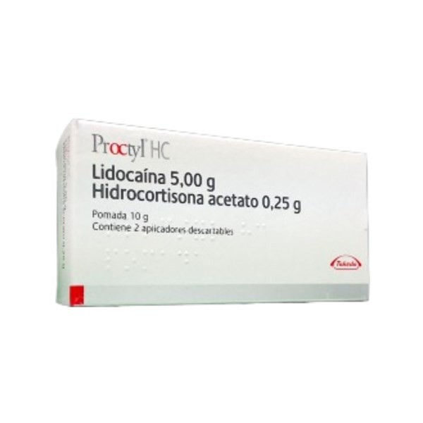 Nolter Proctyl Hc Lidocaína + Hidrocortisona Pomada x 10 g #1