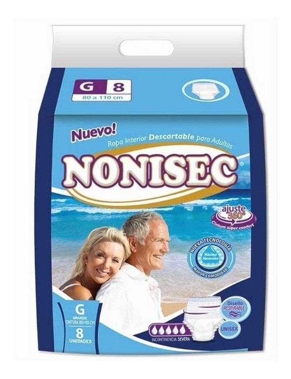 Nonisec Ropa Interior Unisex Pack g #1