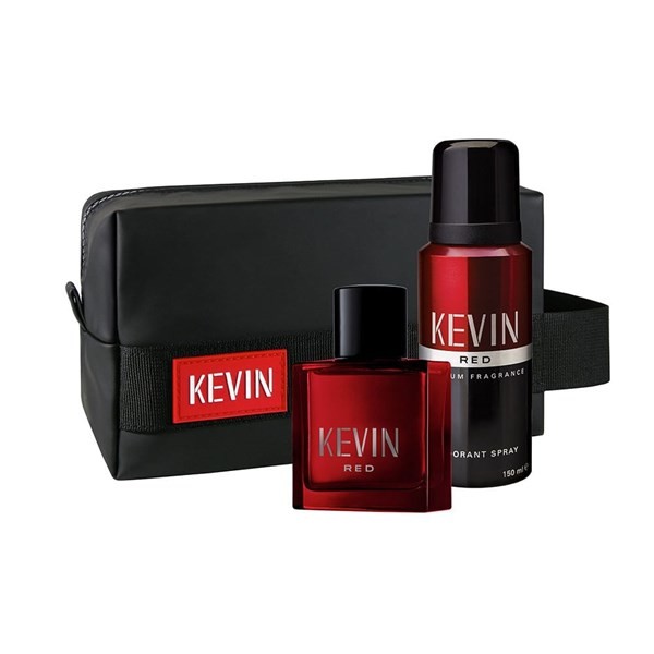 Kevin Fragancia Red Necessaire (Edt 60 ml + Aer 150Ml) #1