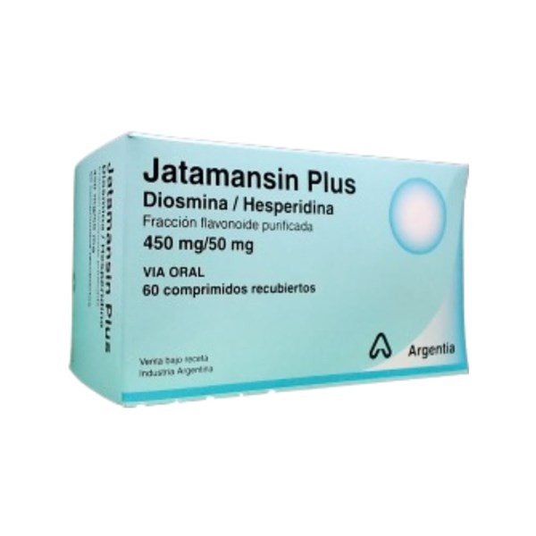 Siegfried Jatamansin Plus Diosmina+Hesperidina Micronizada x 60 Comp #1