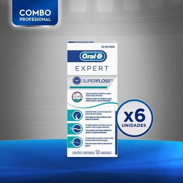 Oral B Combo Expert Hilo Superfloss #1