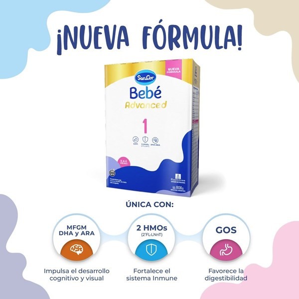 Sancor Bebe Fórmula Láctea Infantil Etapa 1 Estuche 800 gr alt