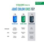 Benetton Colors Black Man Edt Presentación 200 ml #5