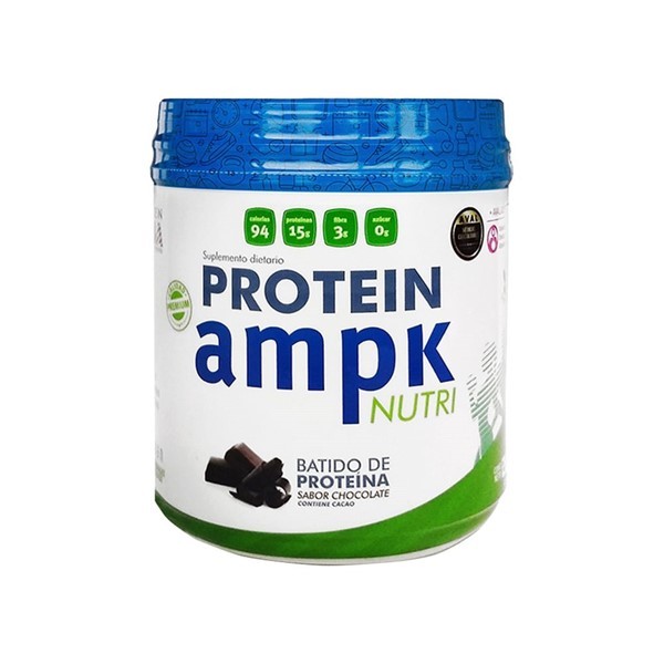 Ampk Batido de Proteina Vegana Sabor Chocolate 506 gr alt