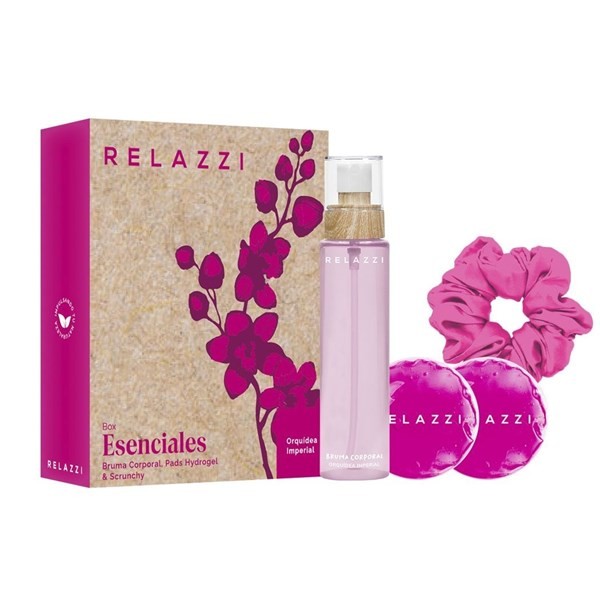 Relazzi Box Orquidea Imperial (Bruma Corporal+ Pads + Scrunchy) #1