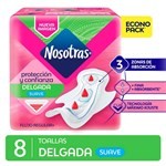 Toalla Nosotras Delgada Suave Curv 8U #1