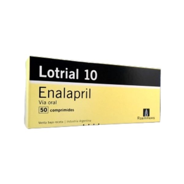 Roemmers Lotrial Enalapril 10 Mg x 50 Comp #1