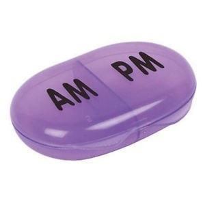 Pastillero Organizador Am Pm 2 Unidades Apex