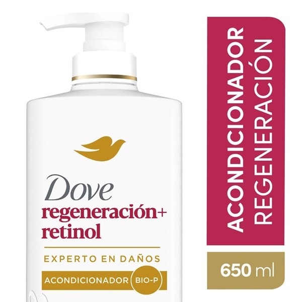 Dove Acondicionador Regeneración + Retinol Tamaño 650 ml