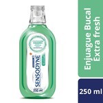 Sensodyne Enjuague Bucal Extra Fresh Para Dientes Sensibles Aliento Fresco 250 ml #1