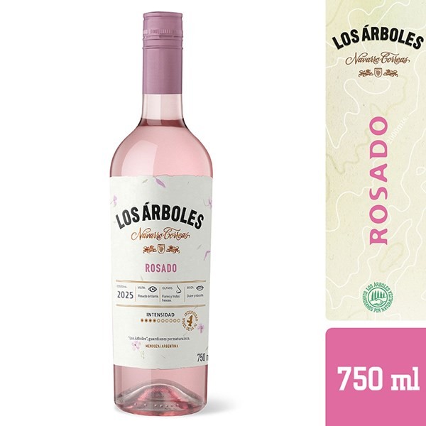 Vino Rosado los Árboles en Botella 750 ml #1