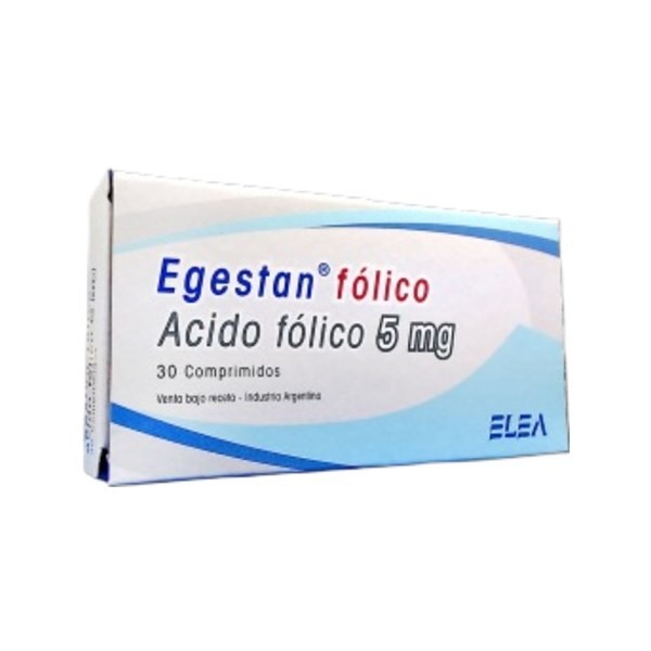 Elea Egestan Folico 5 Mg x 30 Comp #1