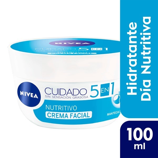 CREMA FACIAL NIVEA CUIDADO NUTRITIVO X100ML alt