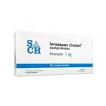 Soubeiran Chobe Lorazepan Chobet 1 Mg x 50 Comp #1