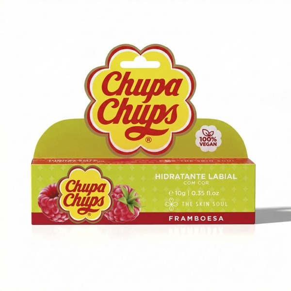 Bálsamo Labial Chupa Chups Frambuesa  10 g alt