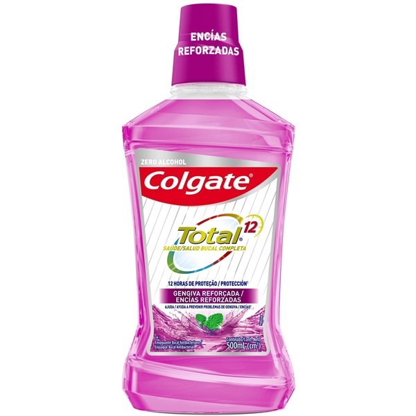 Colgate Enjuague Bucal Total 12 Encias Reforzadas 500 ml alt